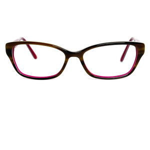bebe BB5136‎ 601 Pink Horn VALID Eyeglasses 52-15-135 H18451